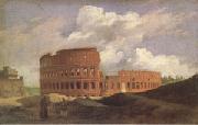 Achille-Etna Michallon View of the Colosseum at Rome (mk05) oil